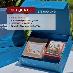 Set quà 05 | Quà tặng Cà phê Đặc sản Việt Nam - Seapresso Collection