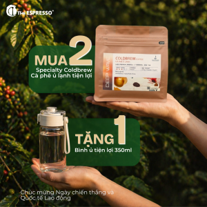 DEEP WAVE - Convenient Cold Brew - Cà phê ủ lạnh tiện lợi | Specialty Arabica Tu Mơ Rông